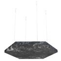 Charcoal Smooth Marble Accent Cloud