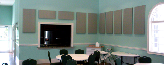 Social Hall Standard Fabric Panels