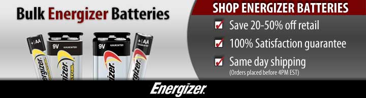 Bulk Energizer Batteries