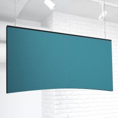 Fabric Accent Acoustic Ceiling Baffles - Anchorage