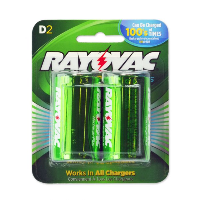 rechargeable d batteries and charger
