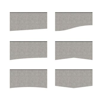 Fabric Accent Acoustic Ceiling Baffles - FR701