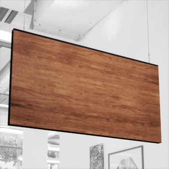 AcoustiWood&reg; Standard Acoustic Wood Alternative Ceiling Baffles 