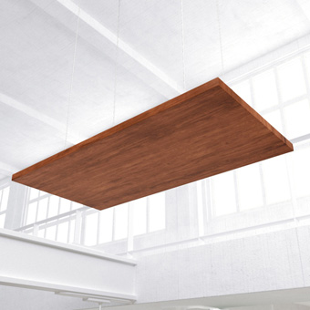 AcoustiWood® Standard Acoustic Wood Alternative Ceiling Clouds