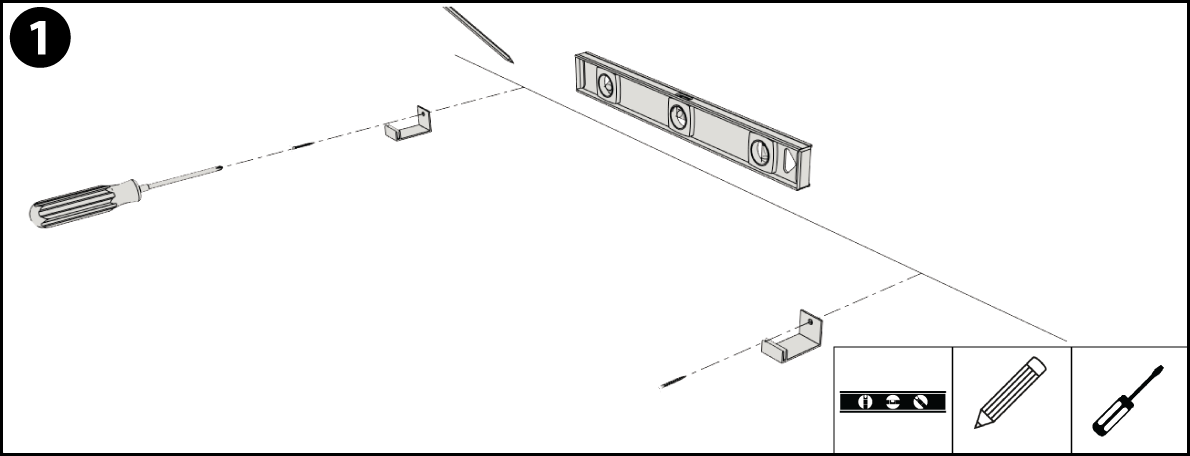 Offset Installation Step 1