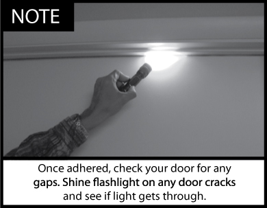 Acoustic Door Seal Installation Note 1