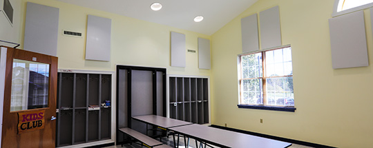 Goddard School Sound Absorption